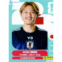 JPN004 - Ayumu Seko | Japan | Panini World Cup 2026 Base Sticker