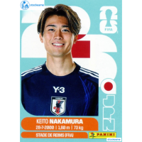 JPN015 - Keito Nakamura | Japan | Panini World Cup 2026 Base Sticker