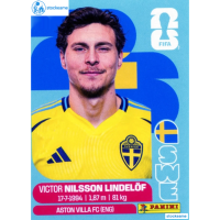 SWE006 - Victor Nilsson Lindelöf | Sweden | Panini World Cup 2026 Base Sticker
