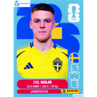 SWE005 - Emil Holm | Sweden | Panini World Cup 2026 Base Sticker