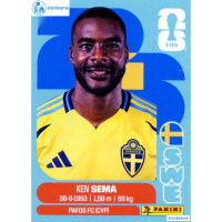 SWE015 - Ken Sema | Sweden | Panini World Cup 2026 Base Sticker
