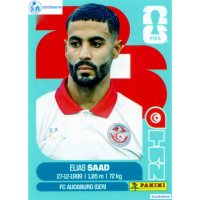 TUN016 - Elias Saad | Tunisia | Panini World Cup 2026 Base Sticker