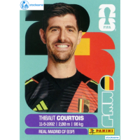 BEL002 - Thibaut Courtois | Belgium | Panini World Cup 2026 Base Sticker