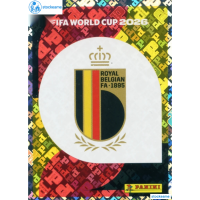 BEL001 - Emblem | Belgium | Panini World Cup 2026 Foil Sticker