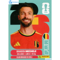 BEL006 - Brandon Mechele | Belgium | Panini World Cup 2026 Base Sticker