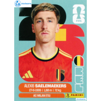 BEL012 - Alexis Saelemaekers | Belgium | Panini World Cup 2026 Base Sticker