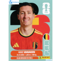 BEL014 - Hans Vanaken | Belgium | Panini World Cup 2026 Base Sticker