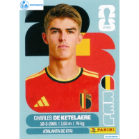 BEL017 - Charles De Ketelaere | Belgium | Panini World Cup 2026 Base Sticker