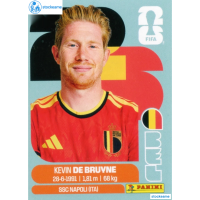 BEL015 - Kevin De Bruyne | Belgium | Panini World Cup 2026 Base Sticker