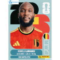 BEL020 - Romelu Lukaku | Belgium | Panini World Cup 2026 Base Sticker