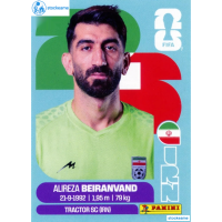IRN002 - Alirez Beiranvand | Iran | Panini World Cup 2026 Base Sticker