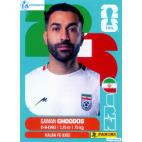 IRN012 - Saman Ghoddos | Iran | Panini World Cup 2026 Base Sticker