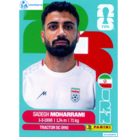 IRN009 - Sadegh Moharrami | Iran | Panini World Cup 2026 Base Sticker