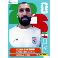IRN015 - Roozbeh Cheshmi | Iran | Panini World Cup 2026 Base Sticker