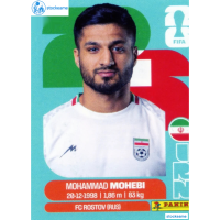 IRN016 - Mohammad Mohebi | Iran | Panini World Cup 2026 Base Sticker