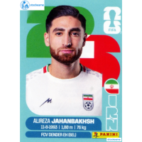 IRN019 - Alireza Jahanbakhsh | Iran | Panini World Cup 2026 Base Sticker
