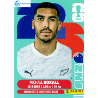 NZL004 - Michael Boxall | New Zealand | Panini World Cup 2026 Base Sticker