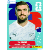 NZL006 - Tim Payne | New Zealand | Panini World Cup 2026 Base Sticker