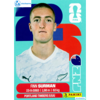 NZL009 - Finn Surman | New Zealand | Panini World Cup 2026 Base Sticker