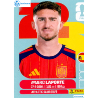 ESP004 - Aymeric Laporte | Spain | Panini World Cup 2026 Base Sticker