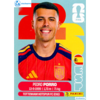 ESP006 - Pedro Porro | Spain | Panini World Cup 2026 Base Sticker