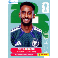 KSA007 - Moteb Al-Harbi | Saudi Arabia | Panini World Cup 2026 Base Sticker