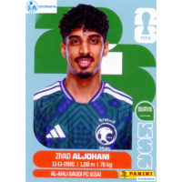 KSA010 - Ziyad Aljohani | Saudi Arabia | Panini World Cup 2026 Base Sticker