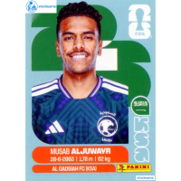 KSA009 - Musab Aljuwayr | Saudi Arabia | Panini World Cup 2026 Base Sticker
