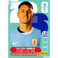 URU008 - Guillermo Varela | Uruguay | Panini World Cup 2026 Base Sticker