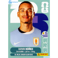 URU017 - Darwin Núñez | Uruguay | Panini World Cup 2026 Base Sticker