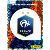 FRA001 - Emblem | France | Panini World Cup 2026 Foil Sticker