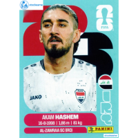 IRQ005 - Akam Hashem | Iraq | Panini World Cup 2026 Base Sticker
