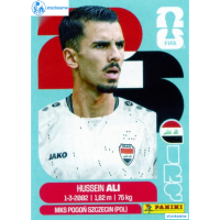 IRQ004 - Hussein Ali | Iraq | Panini World Cup 2026 Base Sticker