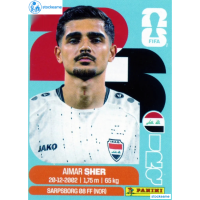 IRQ015 - Aimar Sher | Iraq | Panini World Cup 2026 Base Sticker