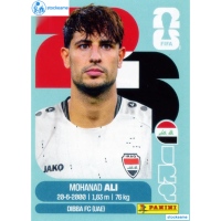 IRQ020 - Mohanad Ali | Iraq | Panini World Cup 2026 Base Sticker