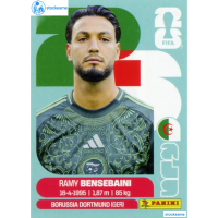 ALG003 - Ramy Bensebaini | Algeria | Panini World Cup 2026 Base Sticker