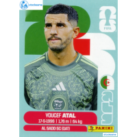 ALG004 - Youcef Atal | Algeria | Panini World Cup 2026 Base Sticker