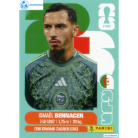 ALG008 - Ismael Bennacer | Algeria | Panini World Cup 2026 Base Sticker