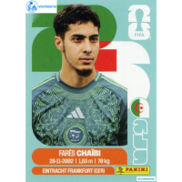 ALG014 - Farés Chaibi | Algeria | Panini World Cup 2026 Base Sticker