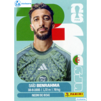 ALG016 - Said Benrahma | Algeria | Panini World Cup 2026 Base Sticker