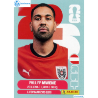 AUT008 - Phillipp Mwene | Austria | Panini World Cup 2026 Base Sticker