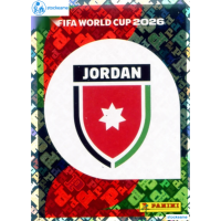 JOR001 - Emblem | Jordan | Panini World Cup 2026 Foil Sticker