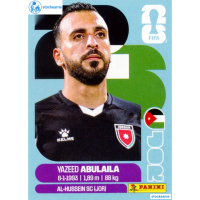 JOR002 - Yazeed Abulaila | Jordan | Panini World Cup 2026 Base Sticker