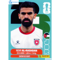 JOR010 - Nizar Al-Rashdan | Jordan | Panini World Cup 2026 Base Sticker