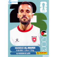 JOR017 - Mahmoud Al-Mardi | Jordan | Panini World Cup 2026 Base Sticker