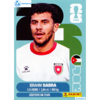 JOR020 - Ibrahim Sabra | Jordan | Panini World Cup 2026 Base Sticker