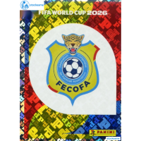 COD001 - Emblem | DR Congo | Panini World Cup 2026 Foil Sticker