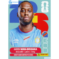 COD003 - Aaron Wan-Bissaka | DR Congo | Panini World Cup 2026 Base Sticker