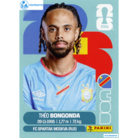 COD014 - Théo Bongonda | DR Congo | Panini World Cup 2026 Base Sticker