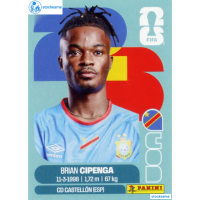 COD017 - Brian Cipenga | DR Congo | Panini World Cup 2026 Base Sticker